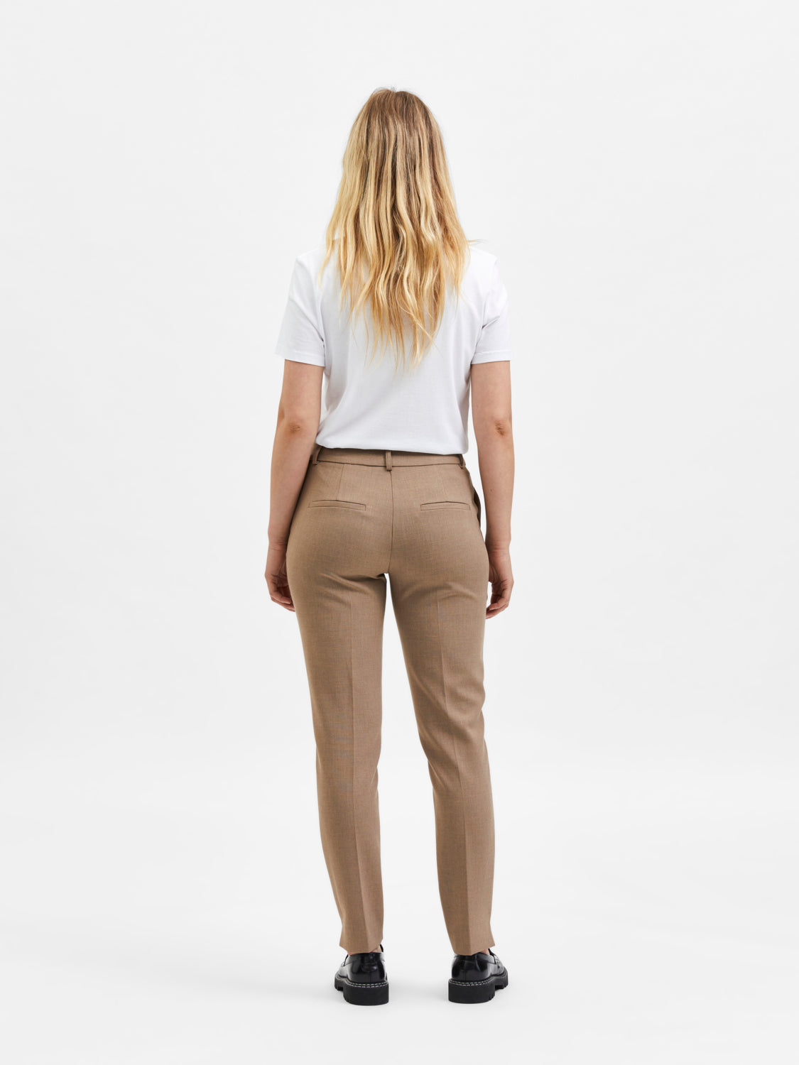 Rita Slim bukse - Brun/ Camel